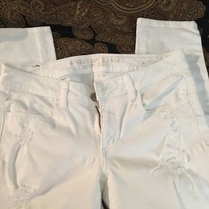 American Eagle cropped jeans size 6